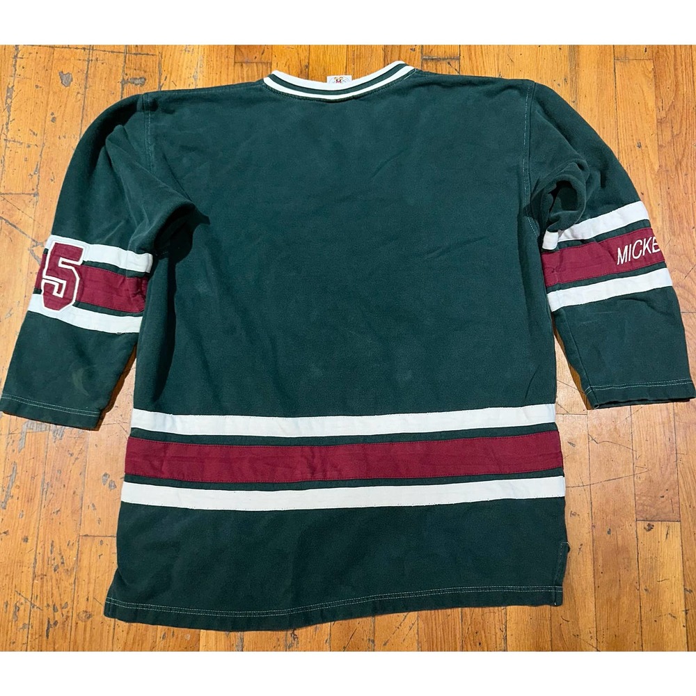 Vintage 90s Mickey & Co Disney Hockey Sweatshirt Size XL - Picture 2 of 8